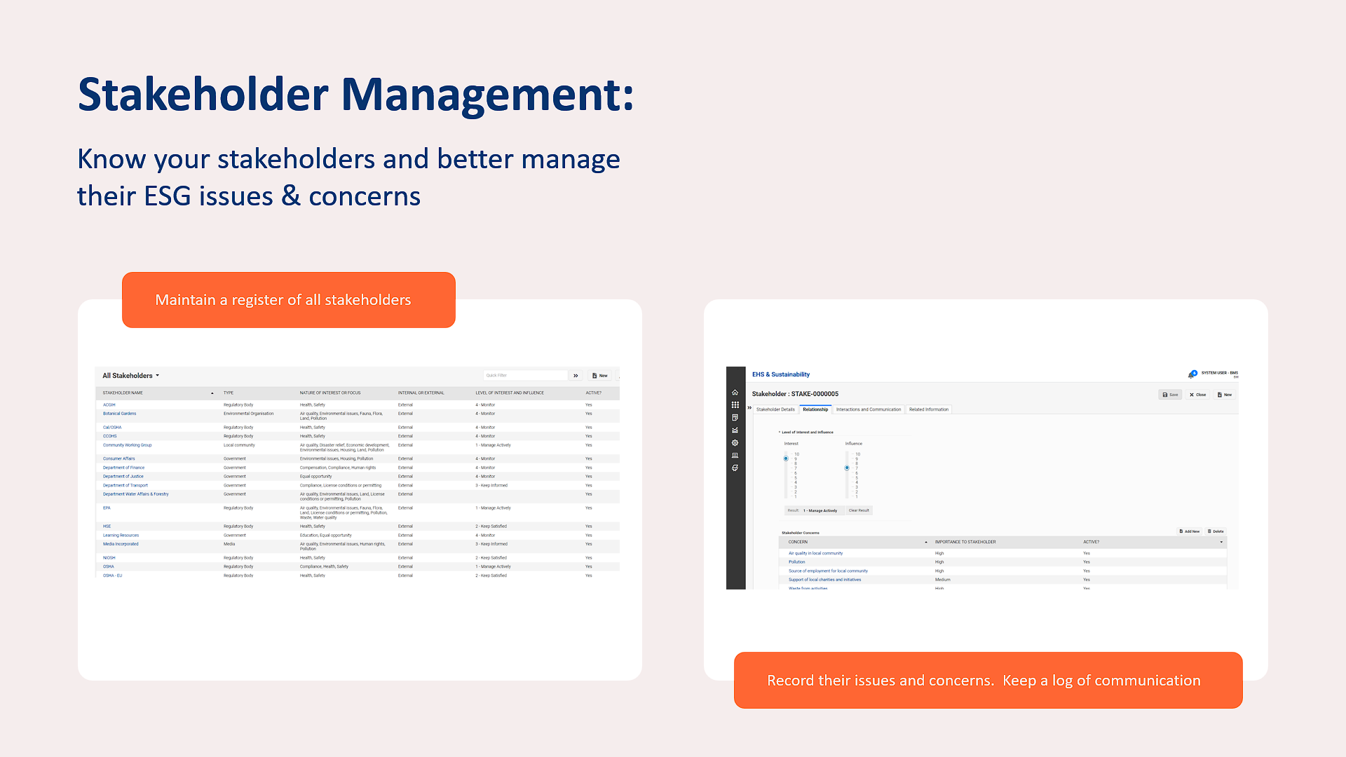 8 Stakeholder Management